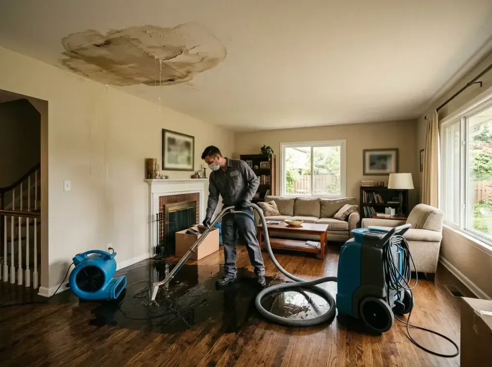 attic-pipe-burst-ceiling-drip-008 — frequently asked questions, Water Damage Restoration & Carpet Care in Lower Grand Lagoon…